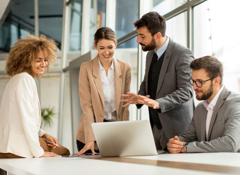 Team working together